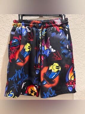 Pink Dolphin "Airbrush Hallucinations" Men’s shorts—Medium